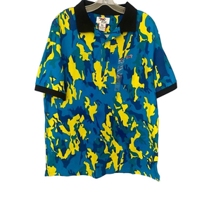 Fox Racing Men’s Camouflage Polo Shirt Retro Streetwear XL nwt